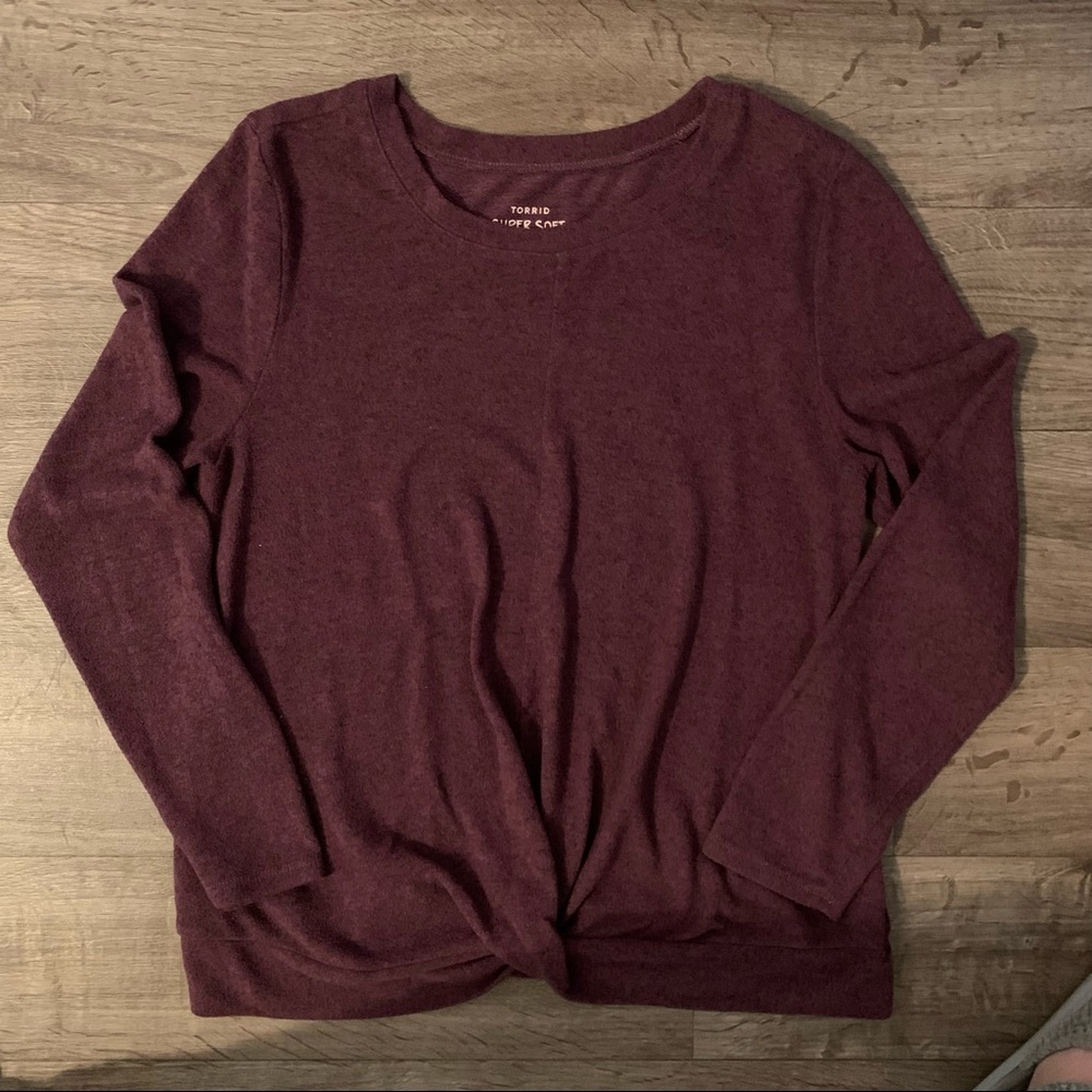 Torrid Extra Soft Crossover Sweater